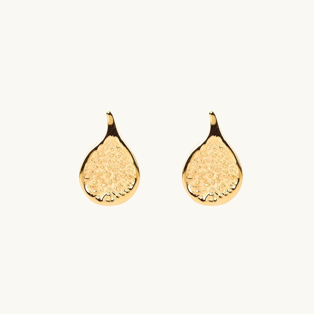 FIG EARRINGS GOLD i gruppen SALE hos EMMA ISRAELSSON (EAR131)