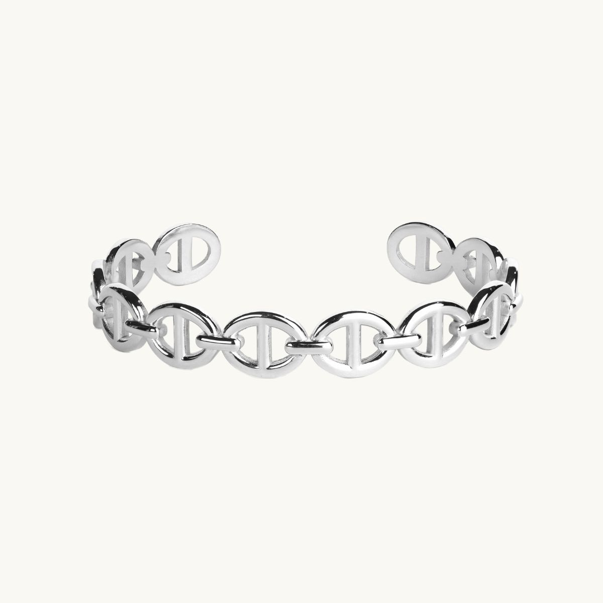 ANCHOR BANGLE SILVER i gruppen SHOP / SILVER hos EMMA ISRAELSSON (brace066)