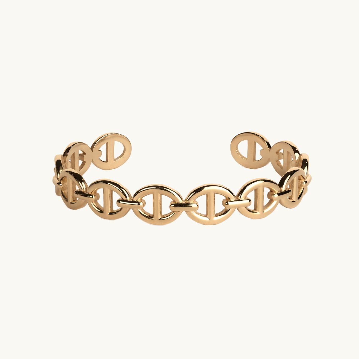 ANCHOR BANGLE GOLD i gruppen SHOP / GULD hos EMMA ISRAELSSON (brace067)