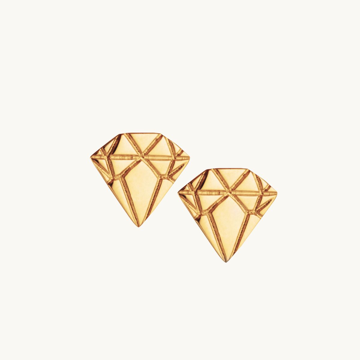Diamantrhngen pins i 18K guld