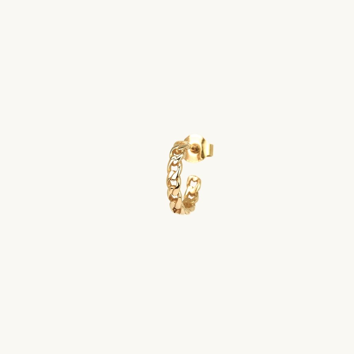 Litet rhnge med lnkar i 18K guld frgylld mssing
