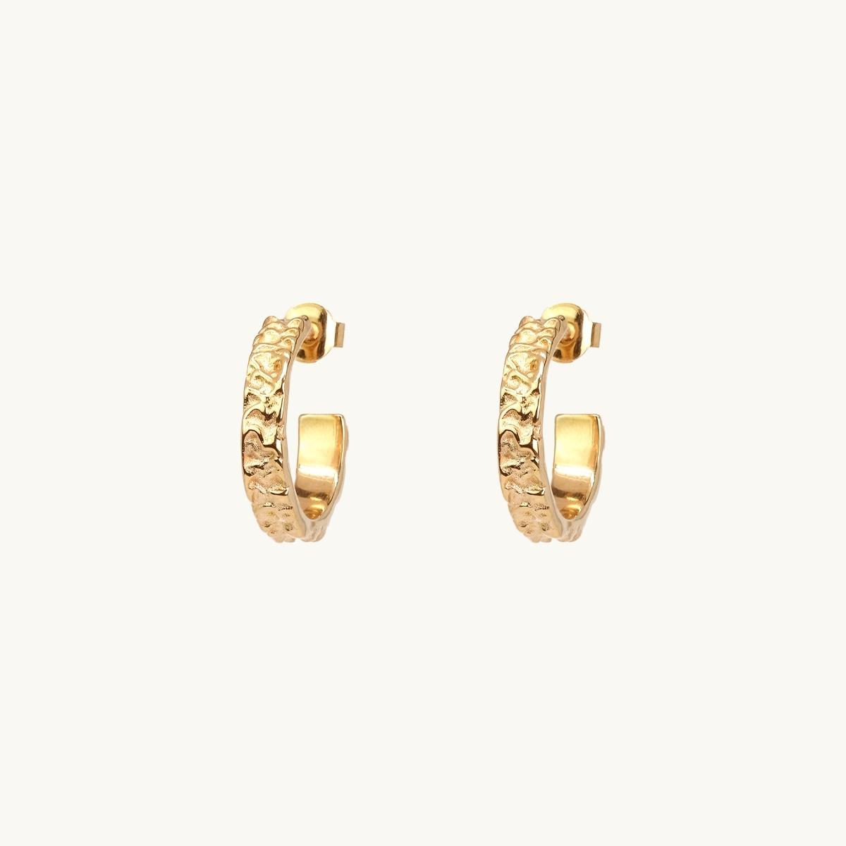 rhngen krok, prinsess, mnstrad, skrovlig, guld, mssing, 18K guld frgylld