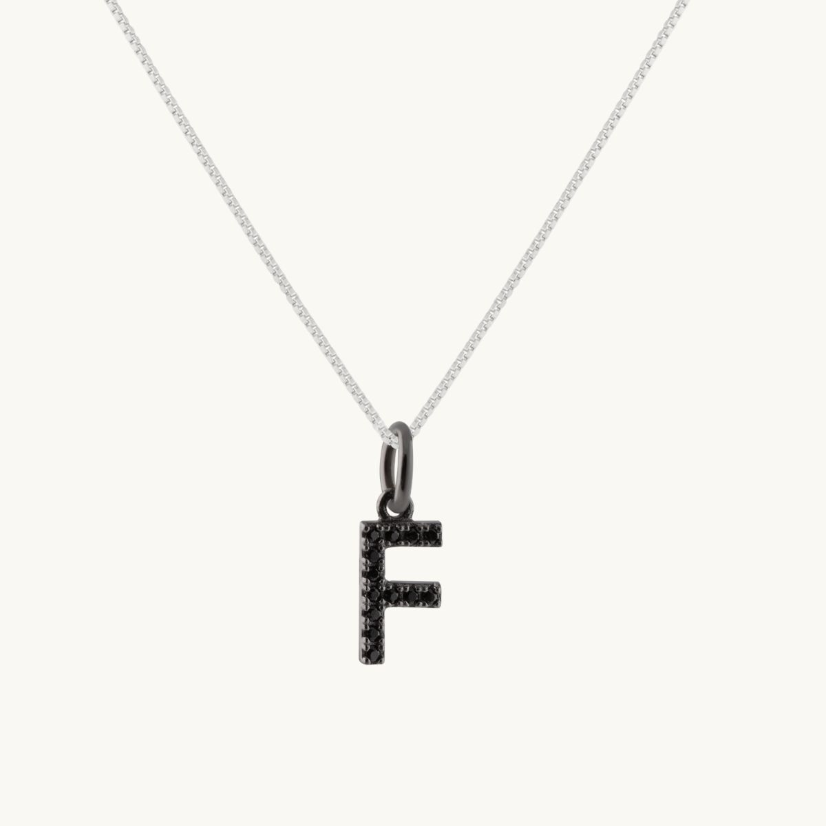 BLK STONE LETTER i gruppen SALE hos EMMA ISRAELSSON (letter-black)