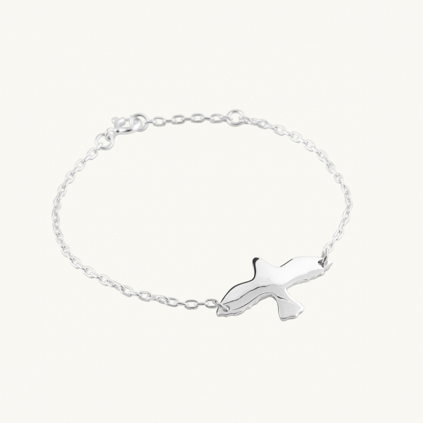 SILVER DOVE BRACELET