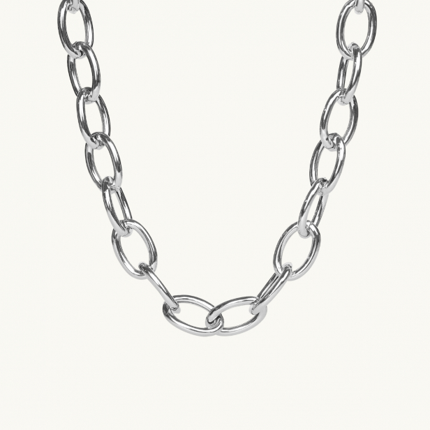 CHUNKY LINK CHAIN SILVER