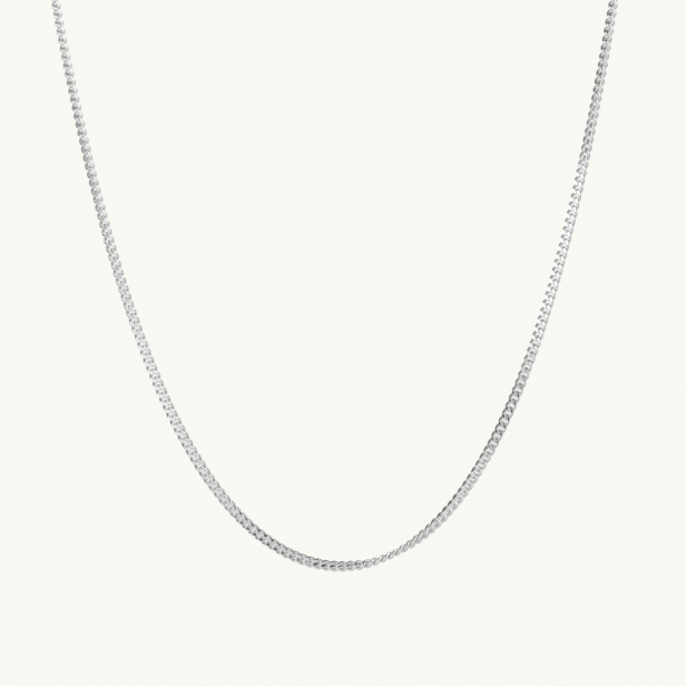 Tjock silverkedja herr