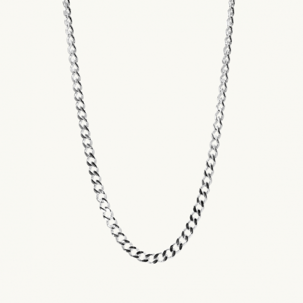 CURB LINK SILVER