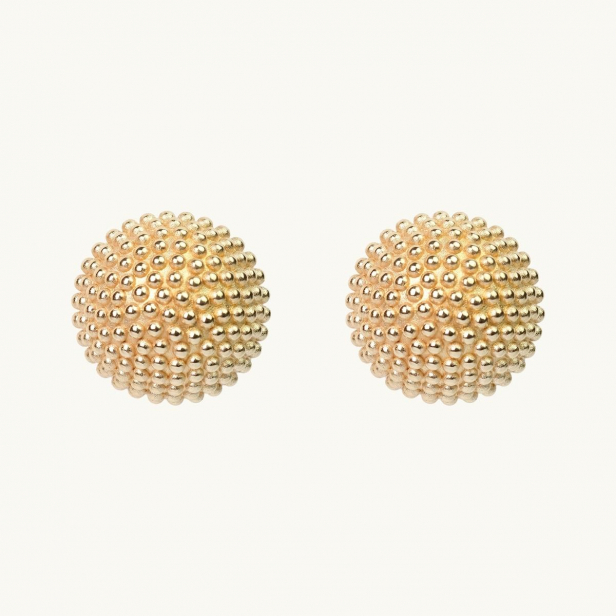DEW GLOBE EARRINGS GOLD