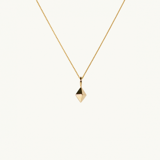 PPG DIAMOND NECKLACE GOLD SMALL 