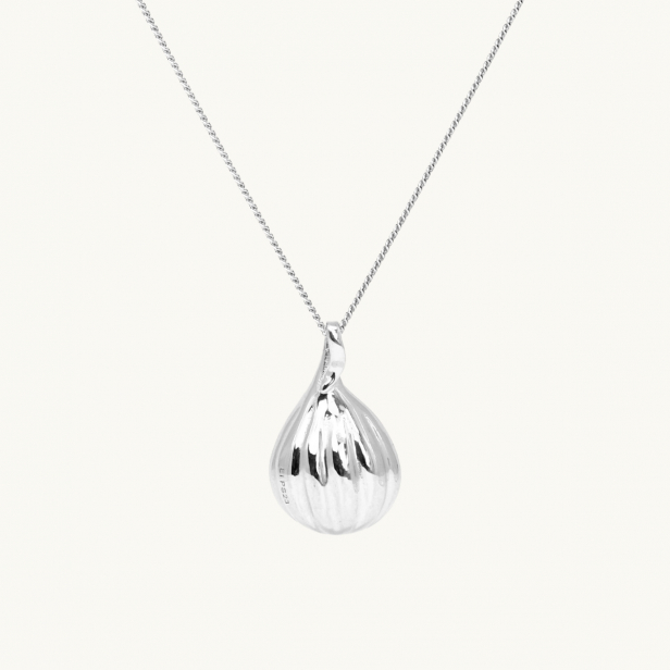 FIG NECKLACE SILVER