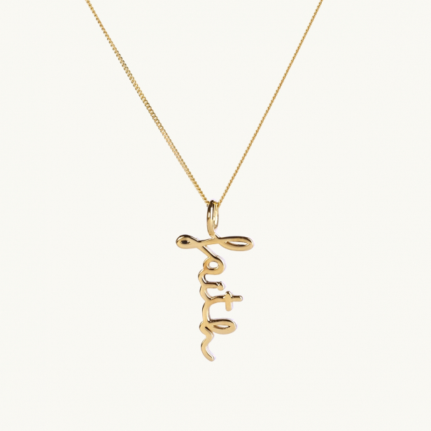 FAITH NECKLACE GOLD