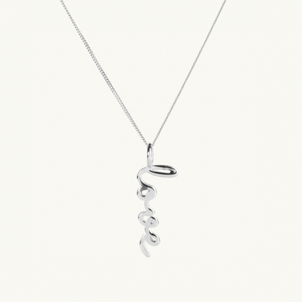 LOVE NECKLACE SILVER