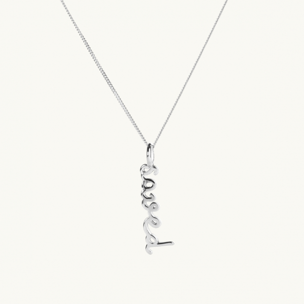 SAVED NECKLACE SILVER