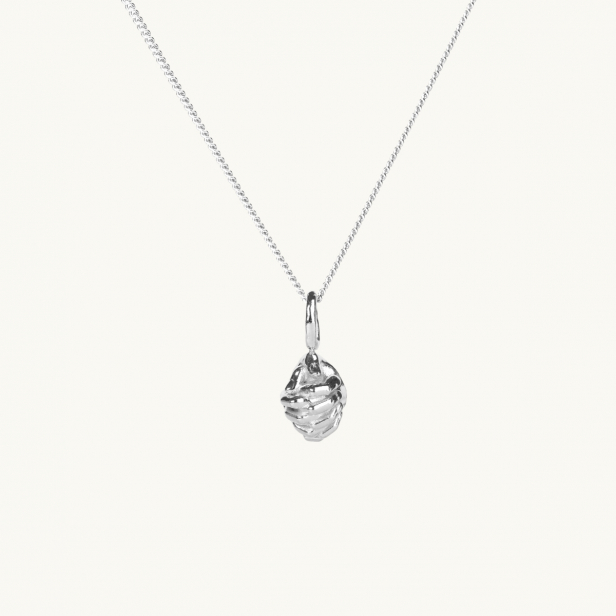 PRAY NECKLACE SILVER