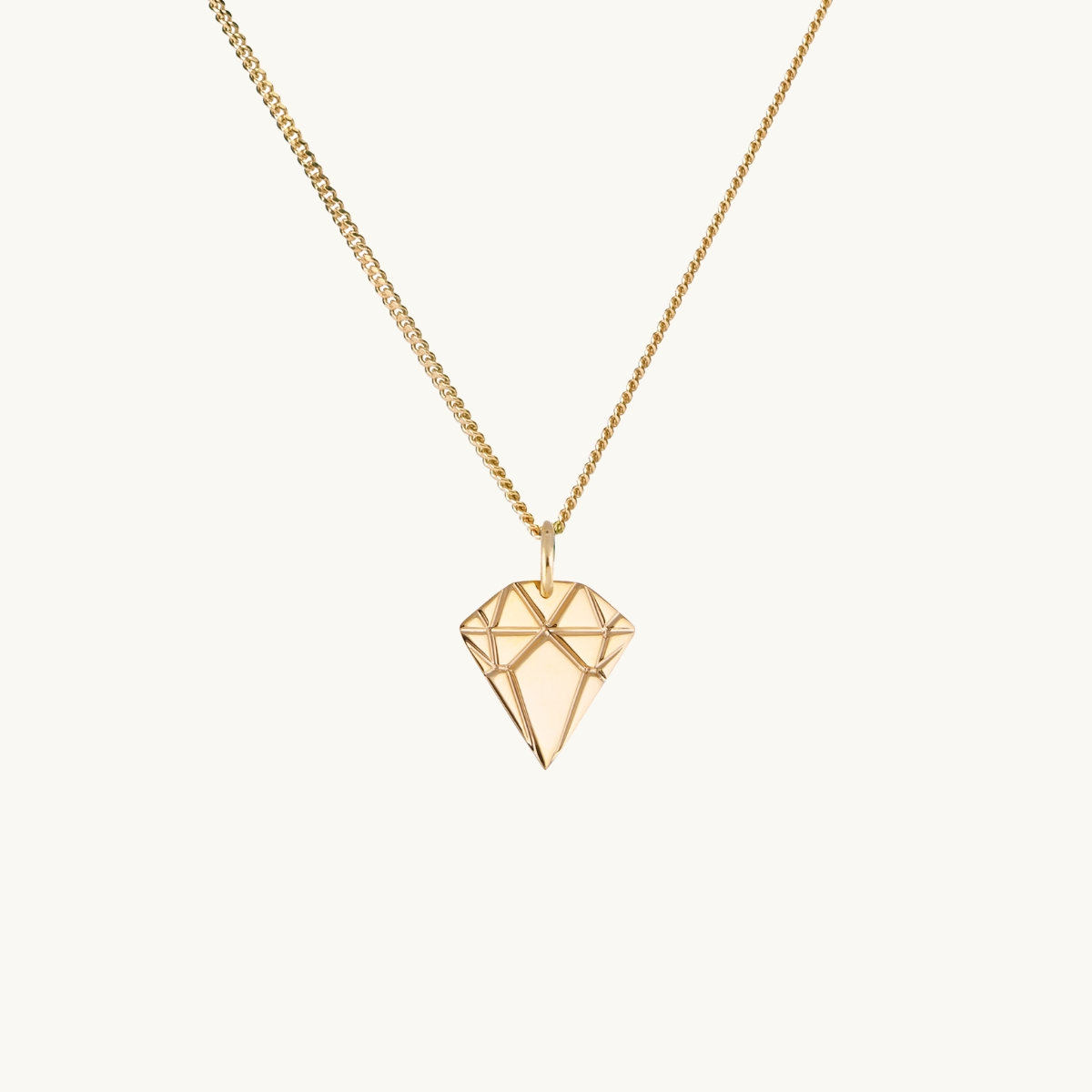 Halsband minidiamant i guld