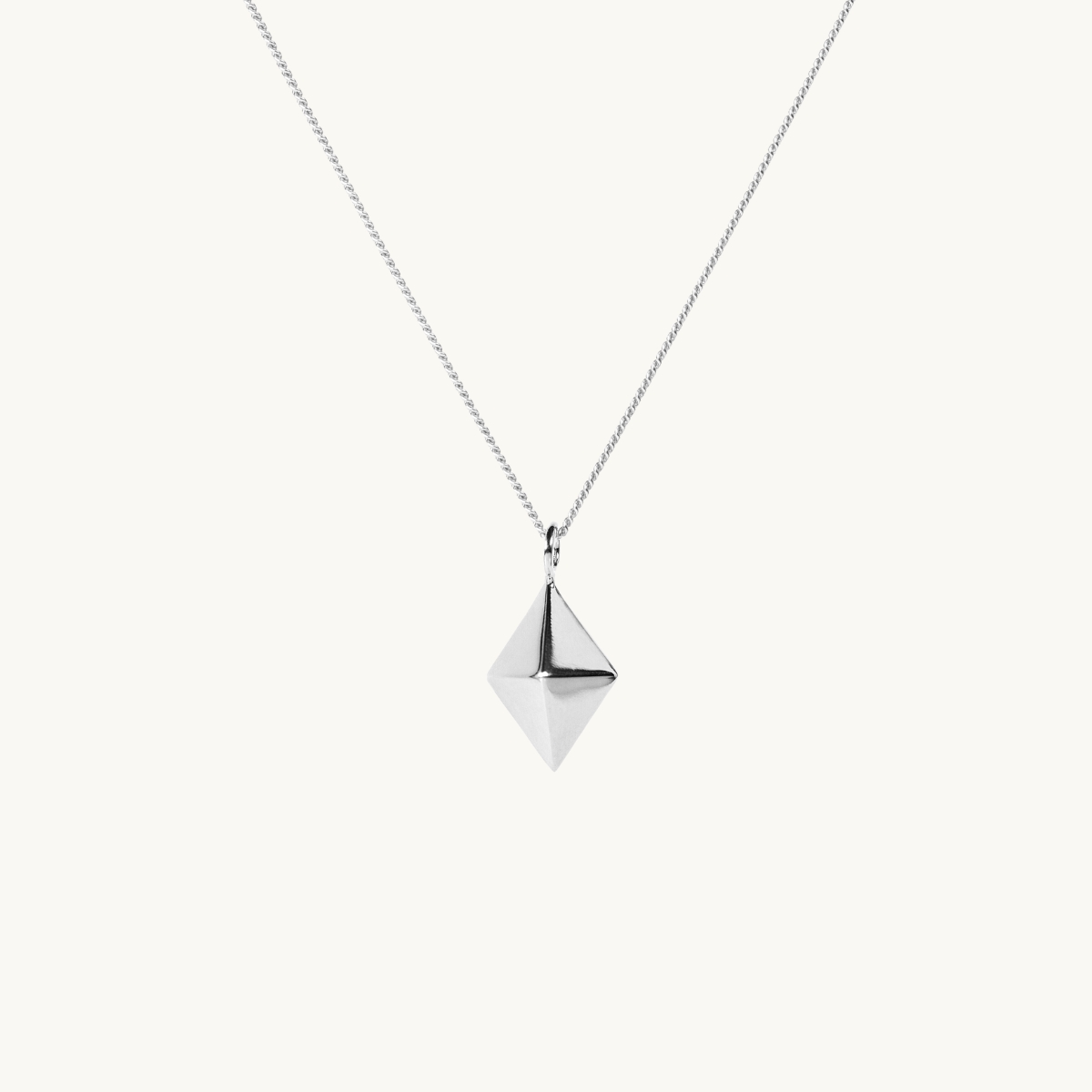 Halsband berlock stor diamant ppg silver vlgrenhet
