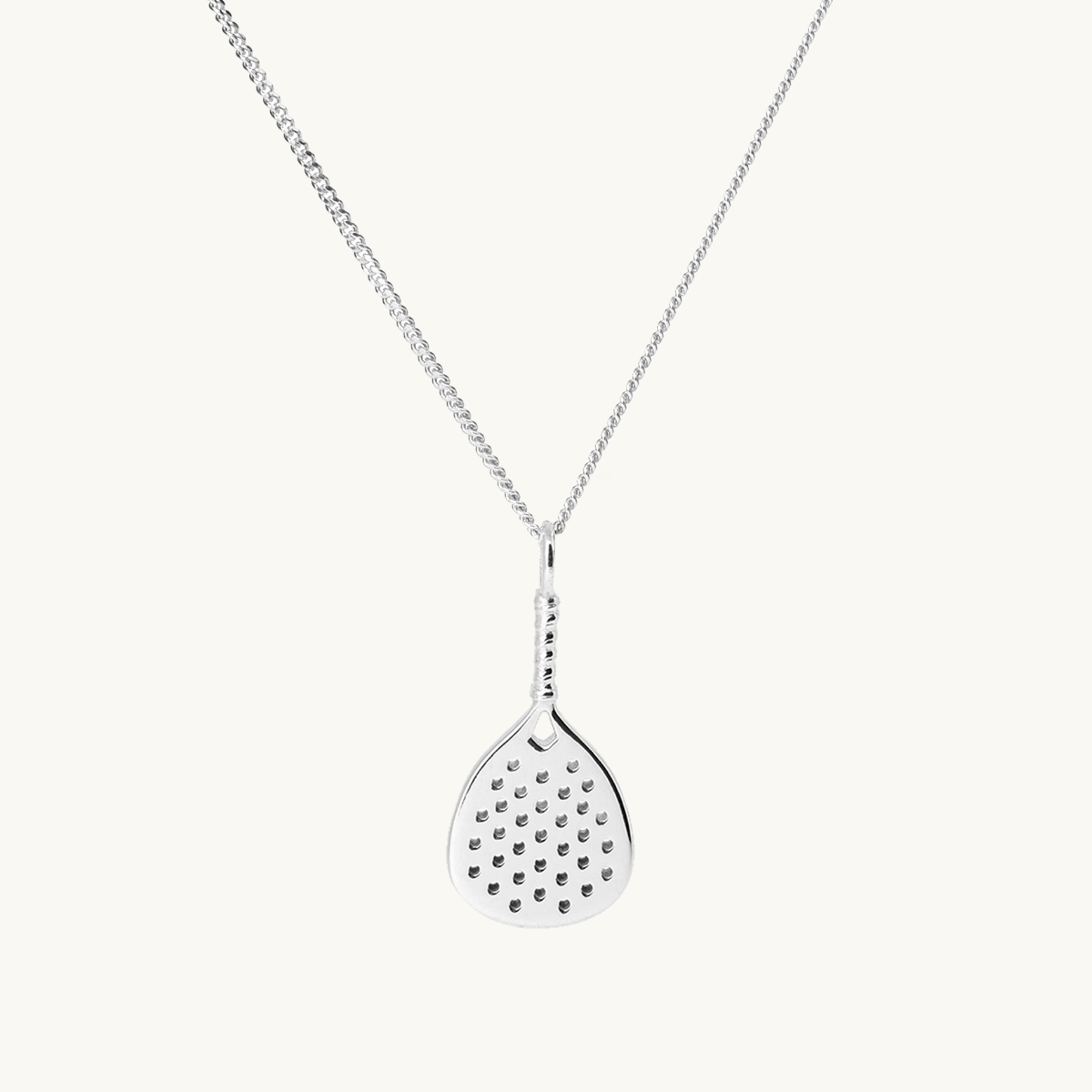 Halsband padel silver