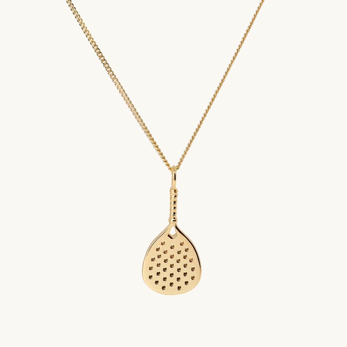 Halsband padel guld