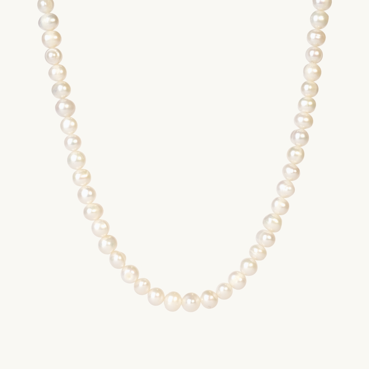 FRESHWATER PEARL NECKLACE L i gruppen SHOP / HALSBAND hos EMMA ISRAELSSON (neck159)