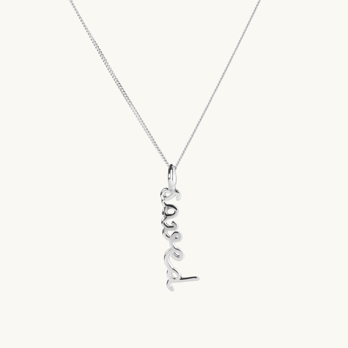 SAVED NECKLACE SILVER i gruppen SHOP / SILVER hos EMMA ISRAELSSON (neck194)