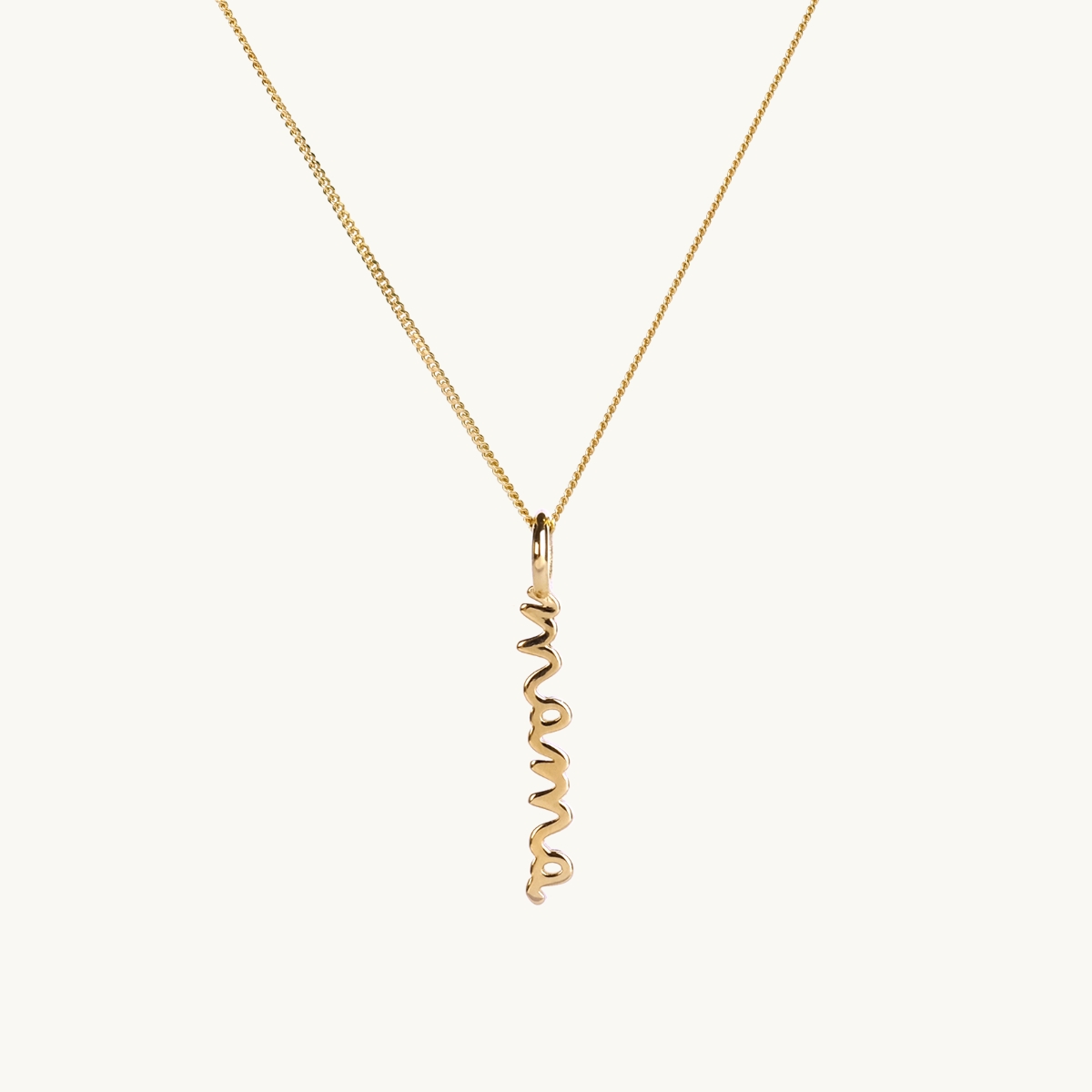 MAMA NECKLACE GOLD i gruppen SHOP / GULD hos EMMA ISRAELSSON (neck197)