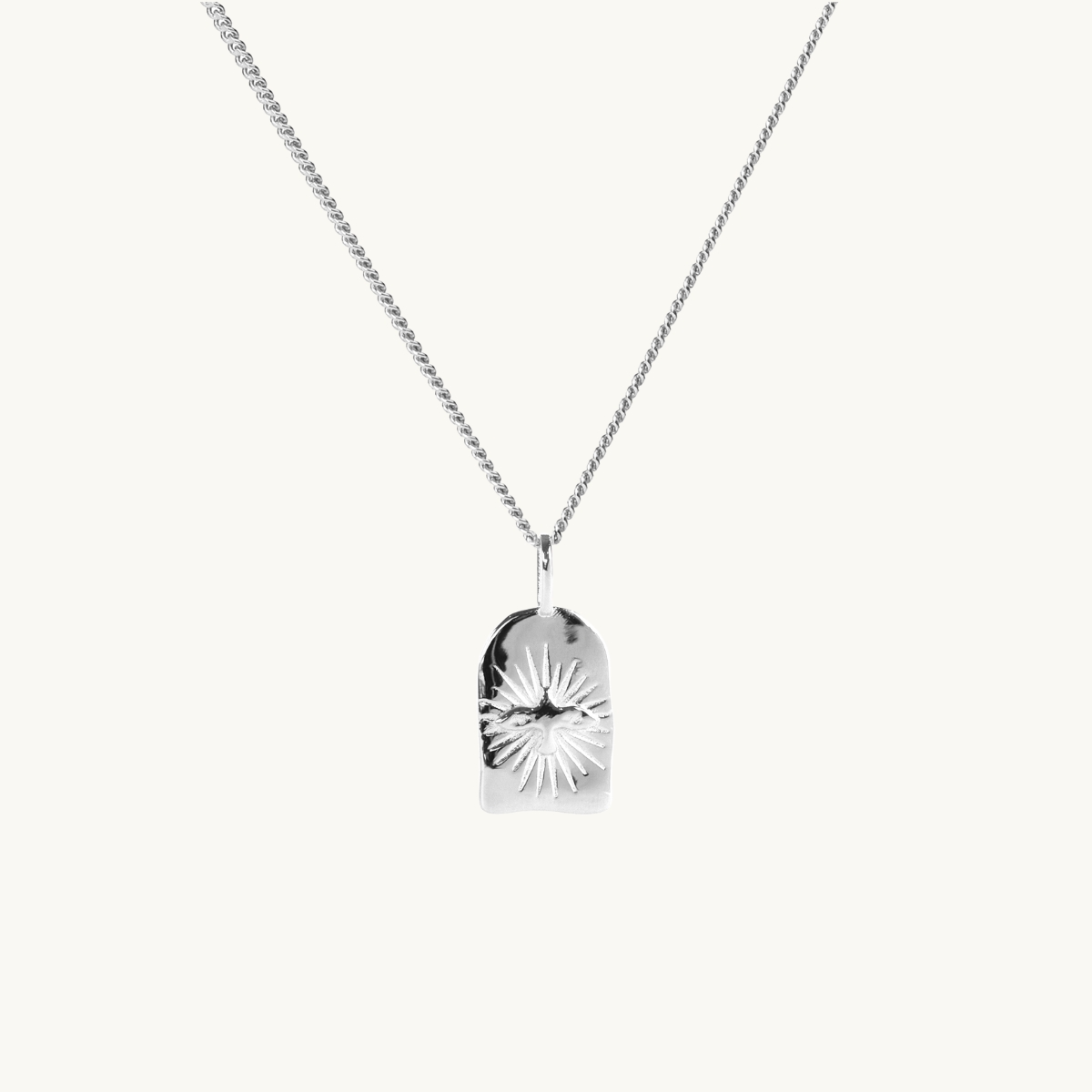 WINDOW DOVE NECKLACE SILVER i gruppen SHOP / SILVER hos EMMA ISRAELSSON (neck214)