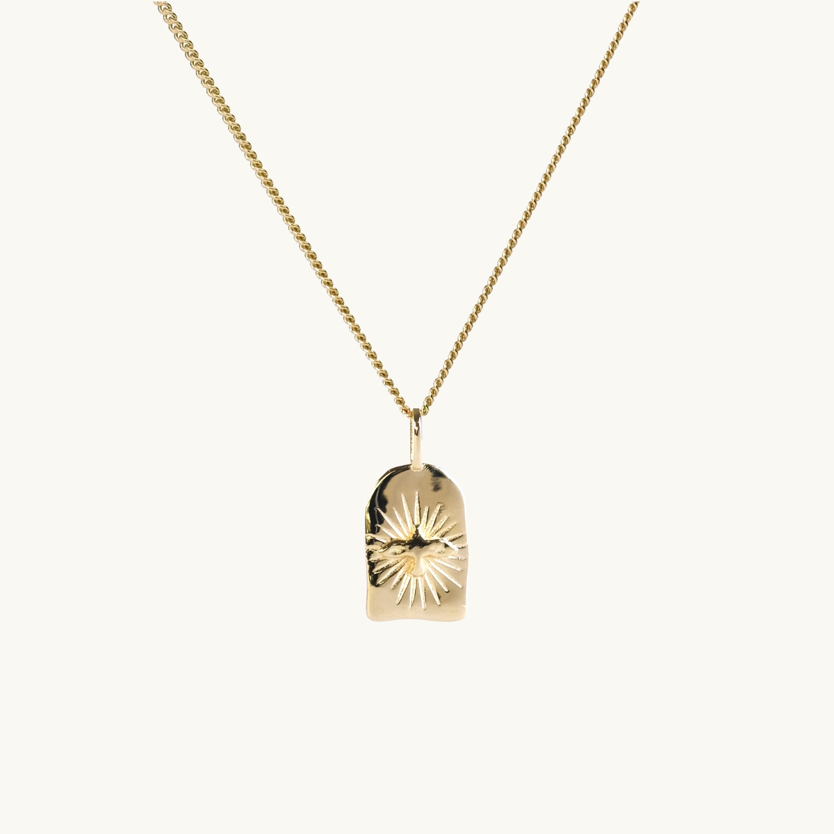 WINDOW DOVE NECKLACE GOLD i gruppen SHOP / GULD hos EMMA ISRAELSSON (neck215)