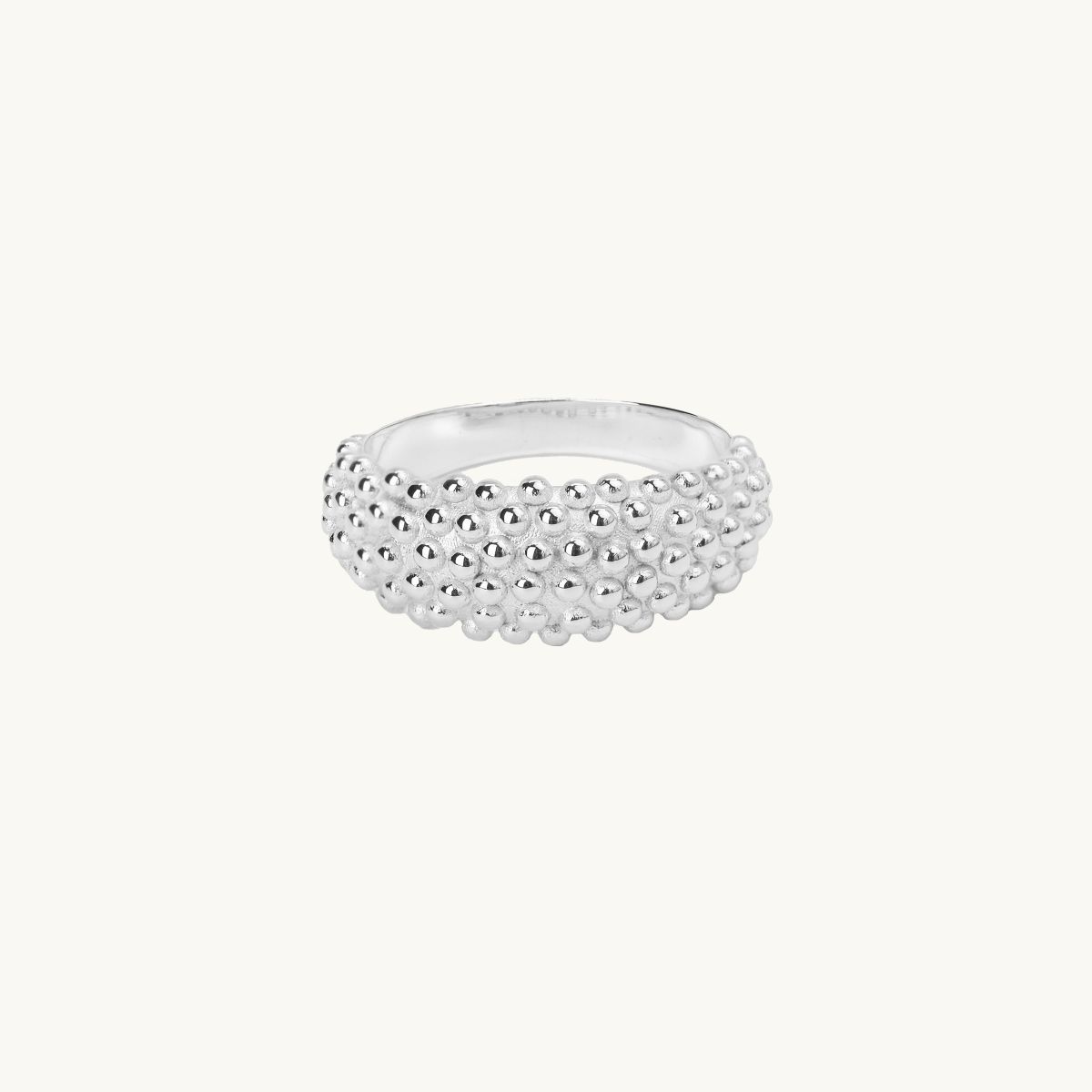 Ring med kulor i sterling silver