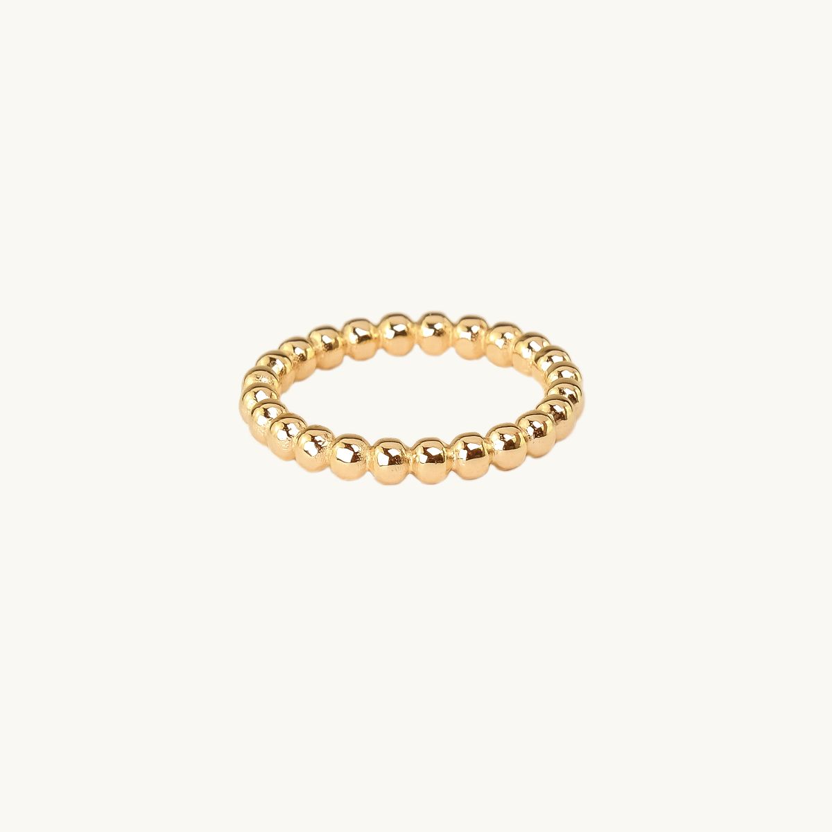 Globe ring i guldfrgylld mssing