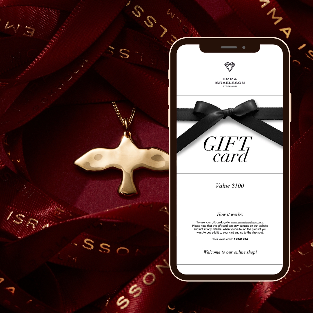 Presentkort som levereras digitalt