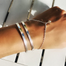 PPG armband med silver sterling bangles