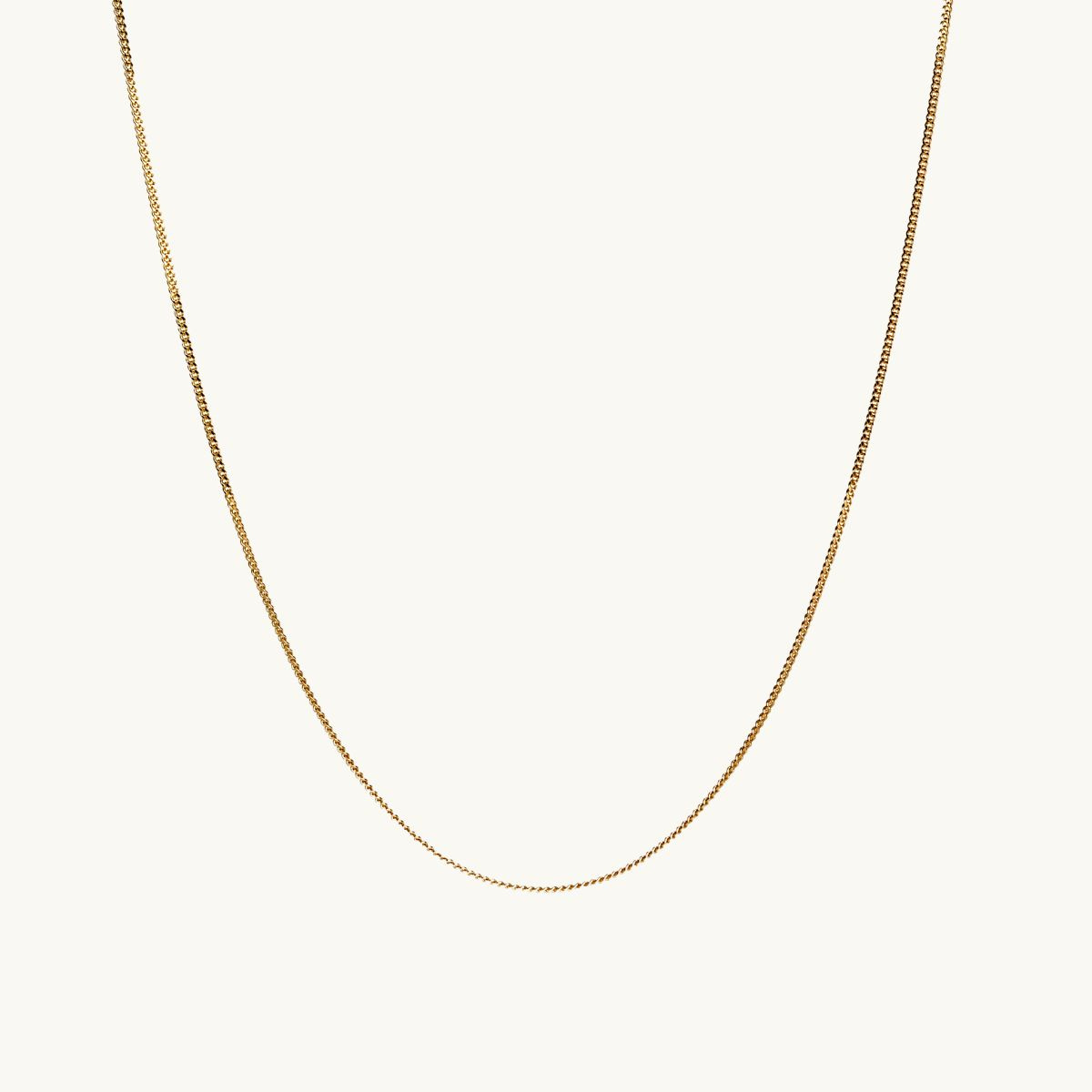 GOLD PLATED SILVER CHAIN