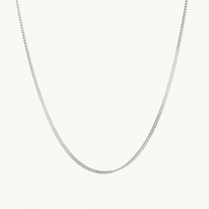 Tjock silverkedja herr