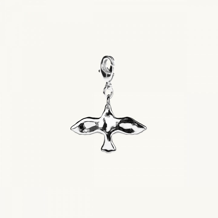 Ojämn duvberlock i sterling silver