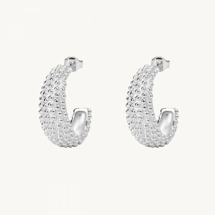 Örhängen med kulor i sterling silver