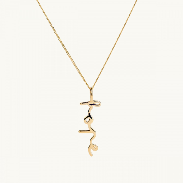 Ett hopehalsband i guld